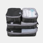Travelon Travel Accessories Set of 4 Packing Organizers Black 43440
