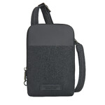 Travelon Metro Anti-Theft Stadium Mini Crossbody Bag Gray Heather 43417