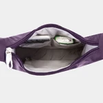 Travelon Classic Anti-Theft Essential Messenger Bag Purple 42457 - 1