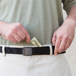 Travelon Security Friendly Money Belt Large Black 42350 - 3