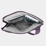 Travelon Classic Anti-Theft Slim Double Zip Crossbody Bag Purple 43116 - 2
