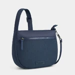 Travelon Metro Anti-Theft Saddle Crossbody Bag Navy Heather 43625 - 1