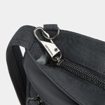 Travelon Metro Anti-Theft Saddle Crossbody Bag Gray Heather 43625 - 6