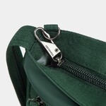 Travelon Metro Anti-Theft Saddle Crossbody Bag Forest Heather 43625 - 6
