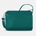 Travelon Classic Anti-Theft Small East/West Crossbody Bag Spruce 43115 - 1