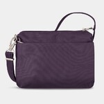 Travelon Classic Anti-Theft Small East/West Crossbody Bag Purple 43115 - 1