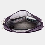 Travelon Classic Anti-Theft Small East/West Crossbody Bag Purple 43115 - 2