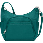Travelon Classic Anti-Theft Crossbody Bucket Bag Spruce 42757