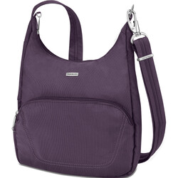 Travelon Classic Anti-Theft Essential Messenger Bag Purple 42457
