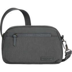 Travelon Metro Anti-Theft Dome Crossbody Bag Gray Heather 43592