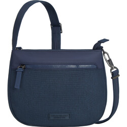 Travelon Metro Anti-Theft Saddle Crossbody Bag Navy Heather 43625