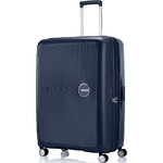 American Tourister Curio 2 Large 80cm Hardside Suitcase Arctic Navy 45140
