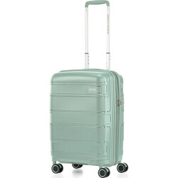 American Tourister Light Max Small/Cabin 55cm Hardside Suitcase Urban Green 48198
