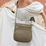 Travelon Classic Anti-Theft North/South Crossbody Bag Nutmeg 43310 - 8