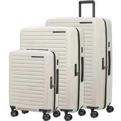 Samsonite Restackd Hardside Suitcase Set of 3 Quartz 50702, 50705, 50706 with FREE Digital Luggage Scale 12775