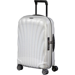 Samsonite C-Lite Small/Cabin 55cm Expandable Hardside Suitcase Off White 34679