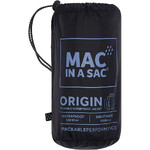 Mac In A Sac Classic Packable Waterproof Unisex Jacket Extra Extra Large Jet Black JXXL - 2