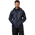 Mac In A Sac Classic Packable Waterproof Unisex Jacket Small Navy JS - 3
