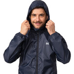 Mac In A Sac Classic Packable Waterproof Unisex Jacket Medium Navy JM - 7