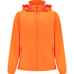 Mac In A Sac Neon Packable Waterproof Unisex Jacket Medium Orange NM