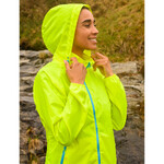 Mac In A Sac Neon Packable Waterproof Unisex Jacket Large Yellow NL - 3