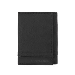 Travelon RFID Blocking Trifold Wallet Black 82034 - ORDER NOW FOR DELIVERY IN LATE DECEMBER 2025