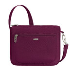 Travelon Classic Anti-Theft Small East/West Crossbody Bag Burgundy 43115