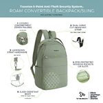 Travelon Roam Anti-Theft Convertible Tablet Backpack/Sling Moss 43679 - ORDER NOW FOR DELIVERY IN LATE DECEMBER 2025 - 8