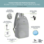 Travelon Roam Anti-Theft Convertible Tablet Backpack/Sling Glacier 43679 - ORDER NOW FOR DELIVERY IN LATE DECEMBER 2025 - 8