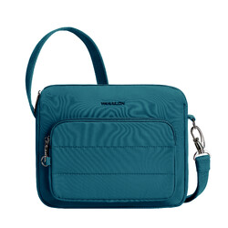 Travelon Roam Anti-Theft East/West Crossbody Bag Capri Blue 43676 - ORDER NOW FOR DELIVERY IN LATE DECEMBER 2025