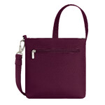 Travelon Classic Anti-Theft Mini Shoulder Bag Burgundy 42459 - 2
