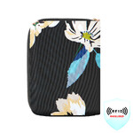 Travelon RFID Blocking Passport Zip Wallet Midnight Floral 43401 - 1