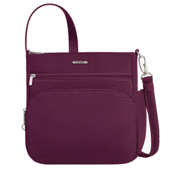 Travelon Classic Anti-Theft North/South Crossbody Bag Burgundy 43310 - ORDER NOW FOR DELIVERY IN MID JANUARY 2026