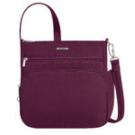 Travelon Classic Anti-Theft North/South Crossbody Bag Burgundy 43310 - ORDER NOW FOR DELIVERY IN MID JANUARY 2026