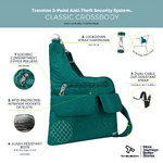 Travelon Classic Anti-Theft Crossbody Bag Spruce 42373 - 6