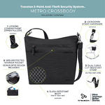 Travelon Metro Anti-Theft Crossbody Bag Black 43414 - 8