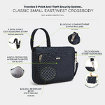 Travelon Classic Anti-Theft Small East/West Crossbody Bag Midnight 43115 - ORDER NOW FOR DELIVERY IN MAY 2026 - 6