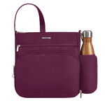 Travelon Classic Anti-Theft North/South Crossbody Bag Burgundy 43310 - ORDER NOW FOR DELIVERY IN LATE FEBRUARY 2026 - 7
