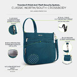 Travelon Classic Anti-Theft North/South Crossbody Bag Teal 43310 - ORDER NOW FOR DELIVERY IN LATE FEBRUARY 2026 - 8