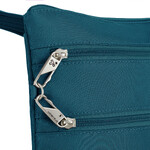 Travelon Classic Anti-Theft Slim Double Zip Crossbody Bag Teal 43116 - ORDER NOW FOR DELIVERY IN LATE FEBRUARY 2026 - 6