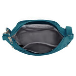 Travelon Classic Anti-Theft Crossbody Bucket Bag Teal 42757 - ORDER NOW FOR DELIVERY IN LATE FEBRUARY 2026 - 3