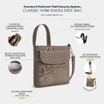 Travelon Classic Anti-Theft Mini Shoulder Bag Hazelnut 42459 - ORDER NOW FOR DELIVERY IN LATE FEBRUARY 2026 - 8