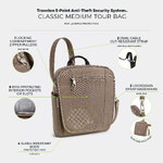 Travelon Classic Anti-Theft Tablet Medium Tour Bag Hazelnut 42472 - ORDER NOW FOR DELIVERY IN LATE FEBRUARY 2026 - 8