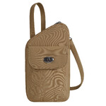Travelon Runways Anti-Theft Slim Asymmetric Crossbody Latte 43712 - ORDER NOW FOR DELIVERY IN MAY 2026