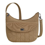 Travelon Runways Anti-Theft Medium Crossbody Bag Latte 43715 - ORDER NOW FOR DELIVERY IN MAY 2026