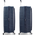 Samsonite Paralux Hardside Suitcase Set of 3 Midnight Navy 56523, 56526, 57872 with FREE Digital Luggage Scale 12775 - 3