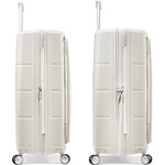 Samsonite Paralux Hardside Suitcase Set of 3 Stone Grey 56523, 56526, 57872 with FREE Digital Luggage Scale 12775 - 3