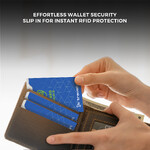 Travelon RFID Blocking Set of 10 Card Sleeves Cobalt 13701 - ORDER NOW FOR DELIVERY IN LATE FEBRUARY 2026 - 3
