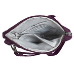 Travelon Runways Anti-Theft Slim Asymmetric Crossbody Plum 43712 - ORDER NOW FOR DELIVERY IN MAY 2026 - 2