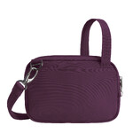Travelon Runways Anti-Theft Double Compartment Tablet Crossbody Plum 43714 - ORDER NOW FOR DELIVERY IN MAY 2026 - 2